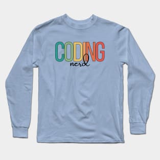 Coding Nerd Long Sleeve T-Shirt